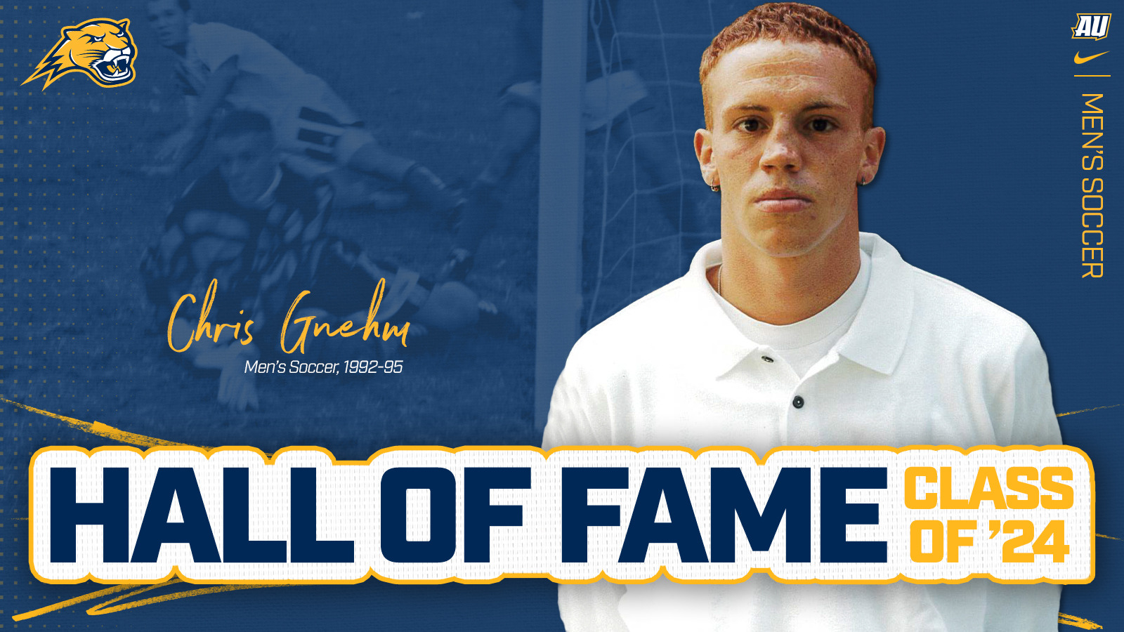 2024 Hall of Fame Chris Gnehm mens soccer story image