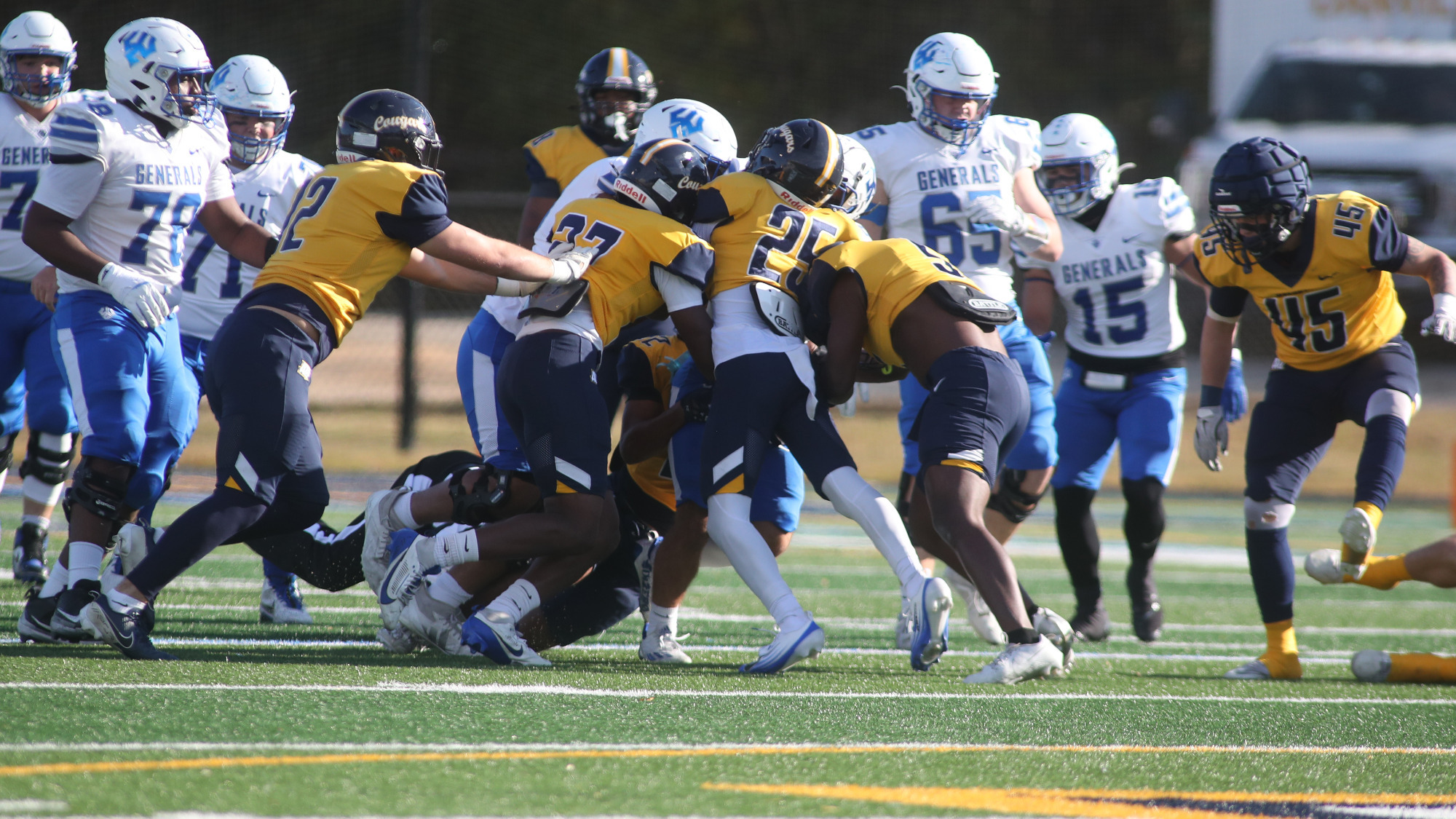 DeMarcus Sharper Rocco Fazzolari Jontavious Kellam football 110125