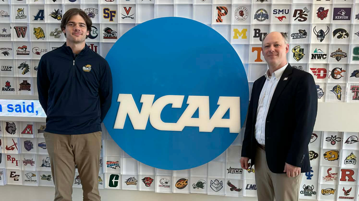 Dominik Pocrnja Drew Wilson athletics communications SID NCAA Emerging Elite 120925