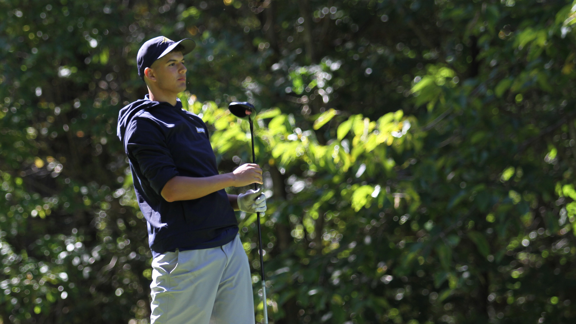 Zach Alway mens golf 100724