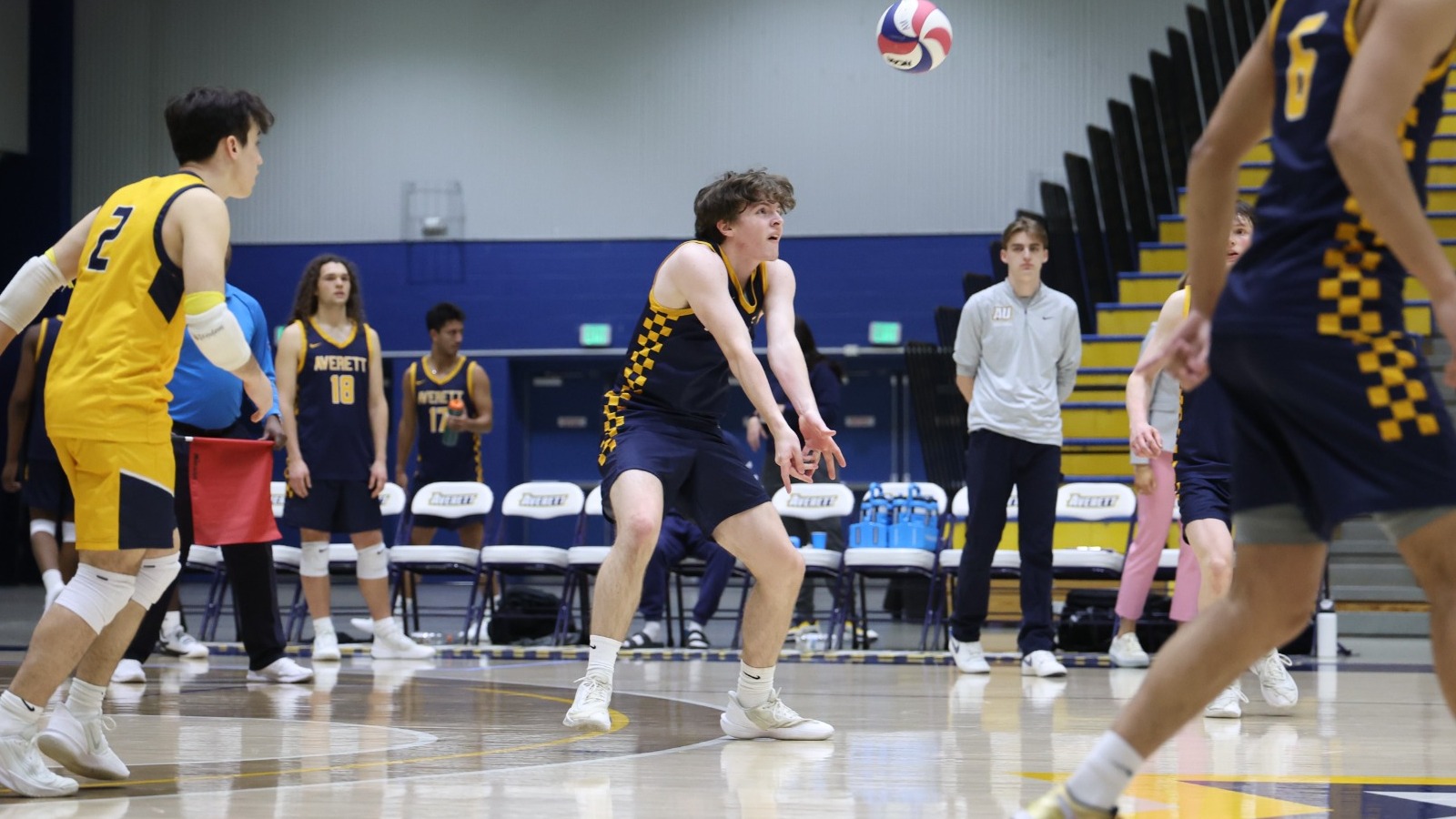 Liam Audrain men's volleyball 013025