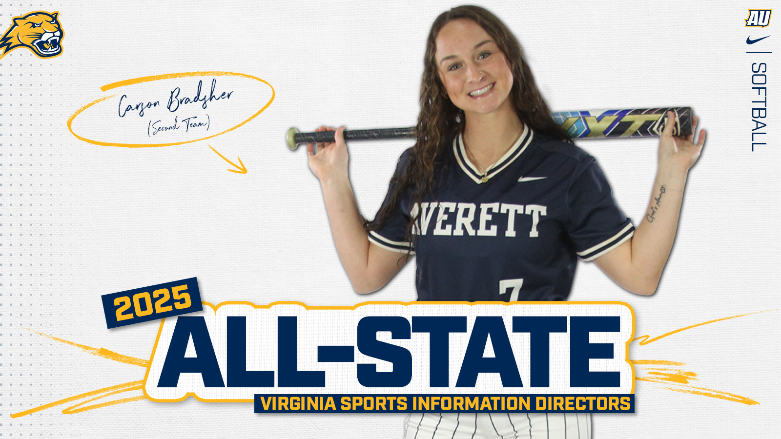 Carson Bradsher softball VaSID All State 2025