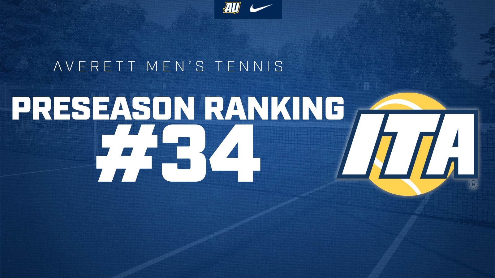 Mens tennis preseason ITA ranking story image