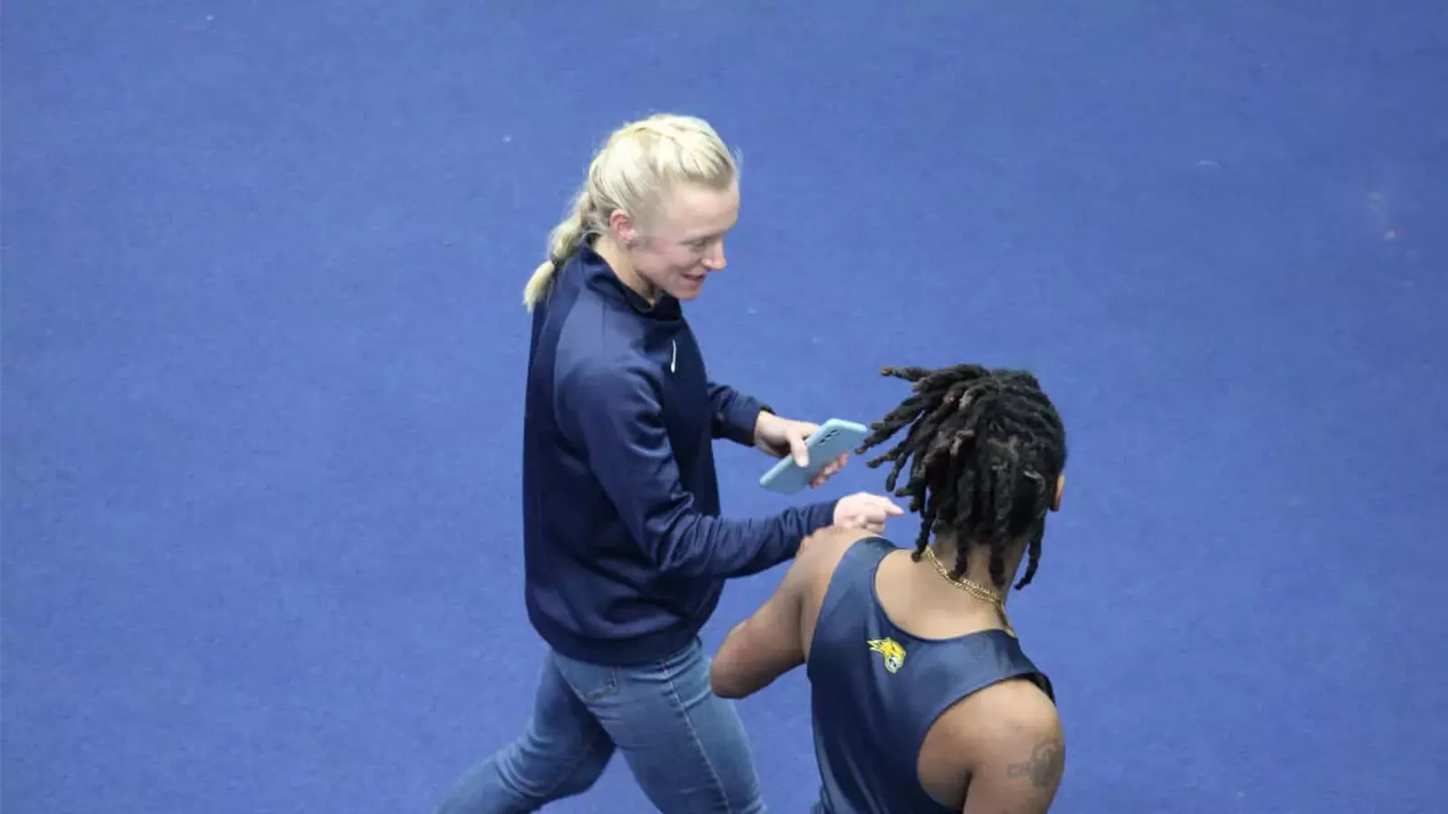 Annika Seuschek DaiVian Murrell track and field 021426