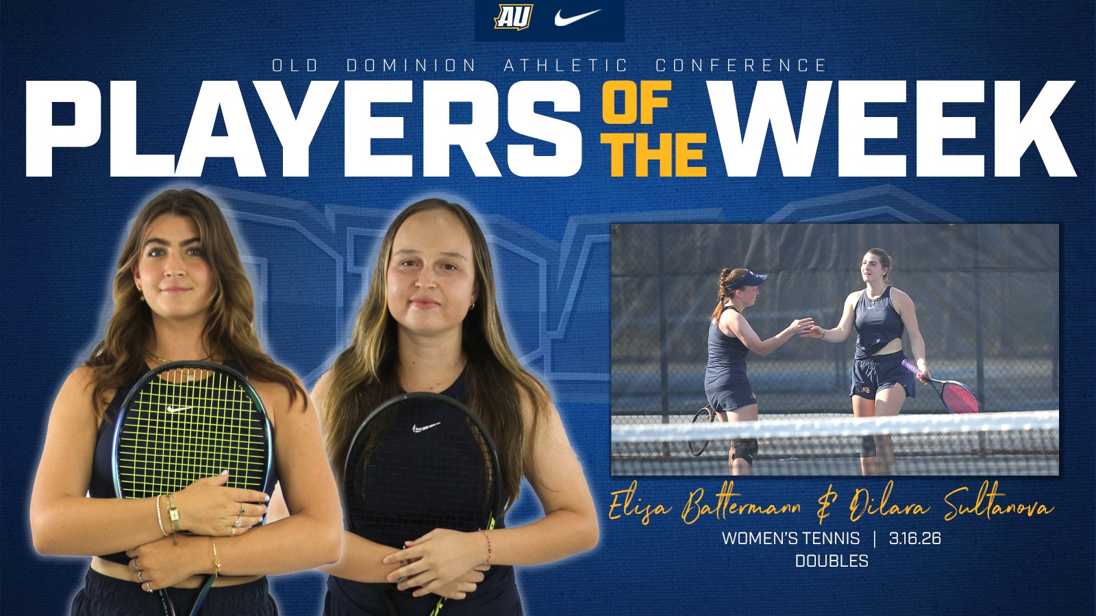 ODAC WTEN POTW Doubles 031626
