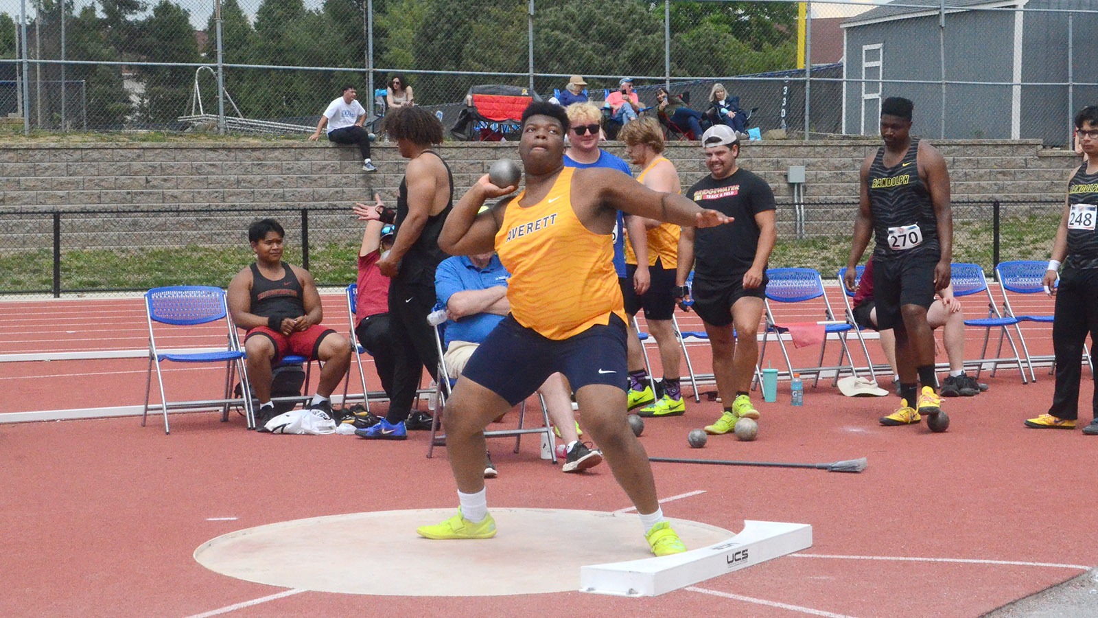 Jamal Smith mens track and field 042426