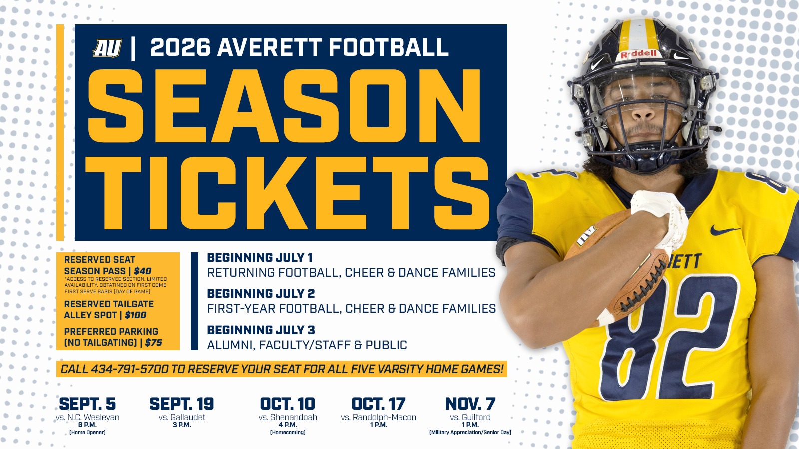 2026 FB Season Tickets