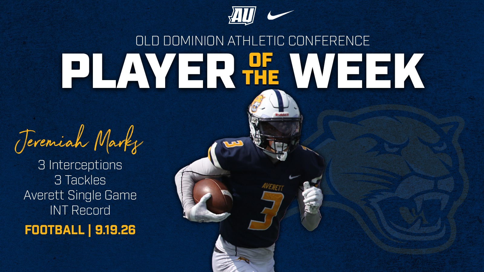 Jeremiah Marks POTW Website