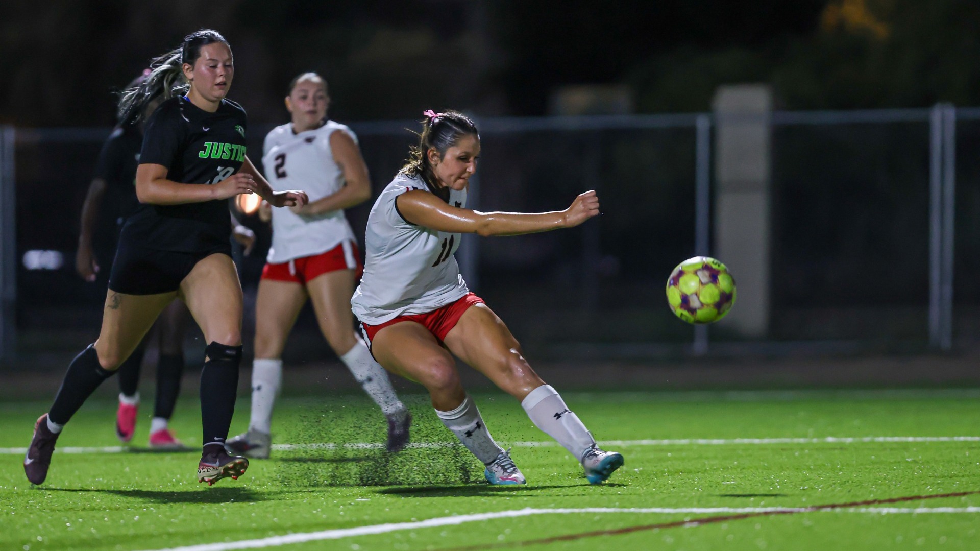 ACU's Peyton Baca scores