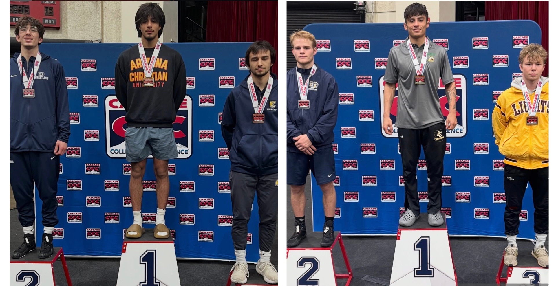 ACU's men's wrestling compete at Cascade championships