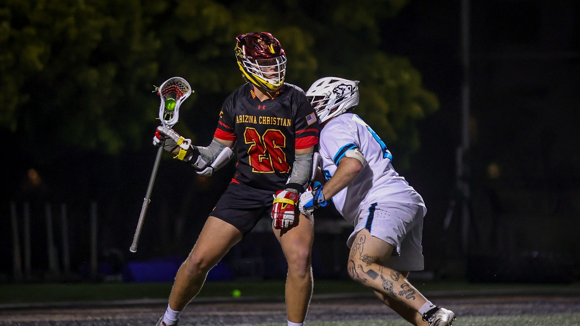 ACU's Gavin Waddell scores two goals 