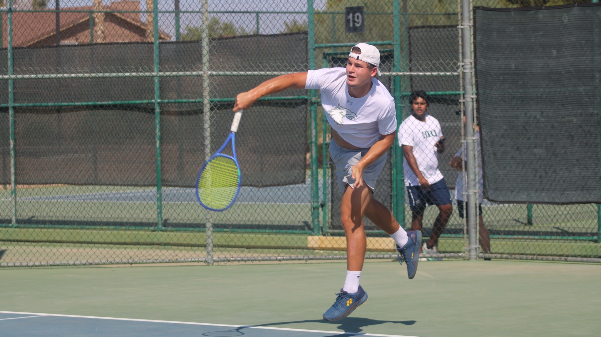 ACU Men's Tennis starts season off in California