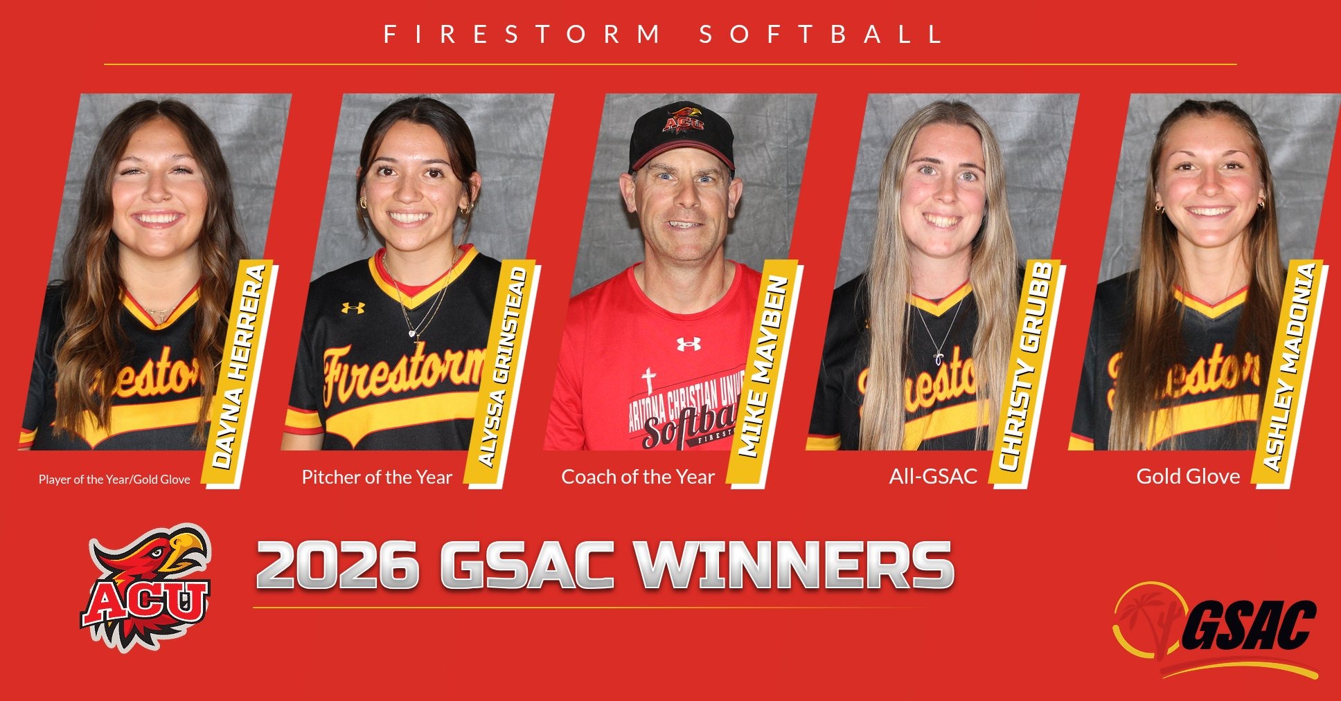 2026 Softball All-GSAC