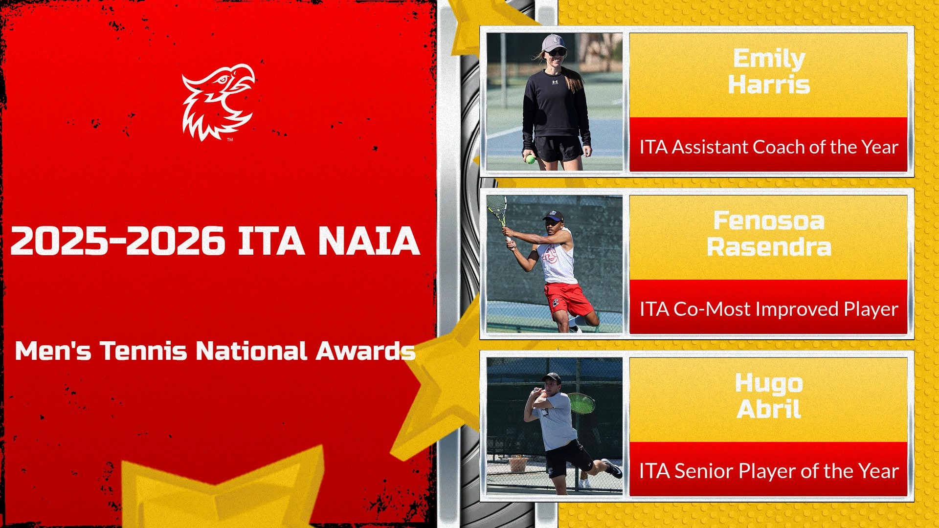 2025-2026 ITA NAIA Men's Tennis Awards