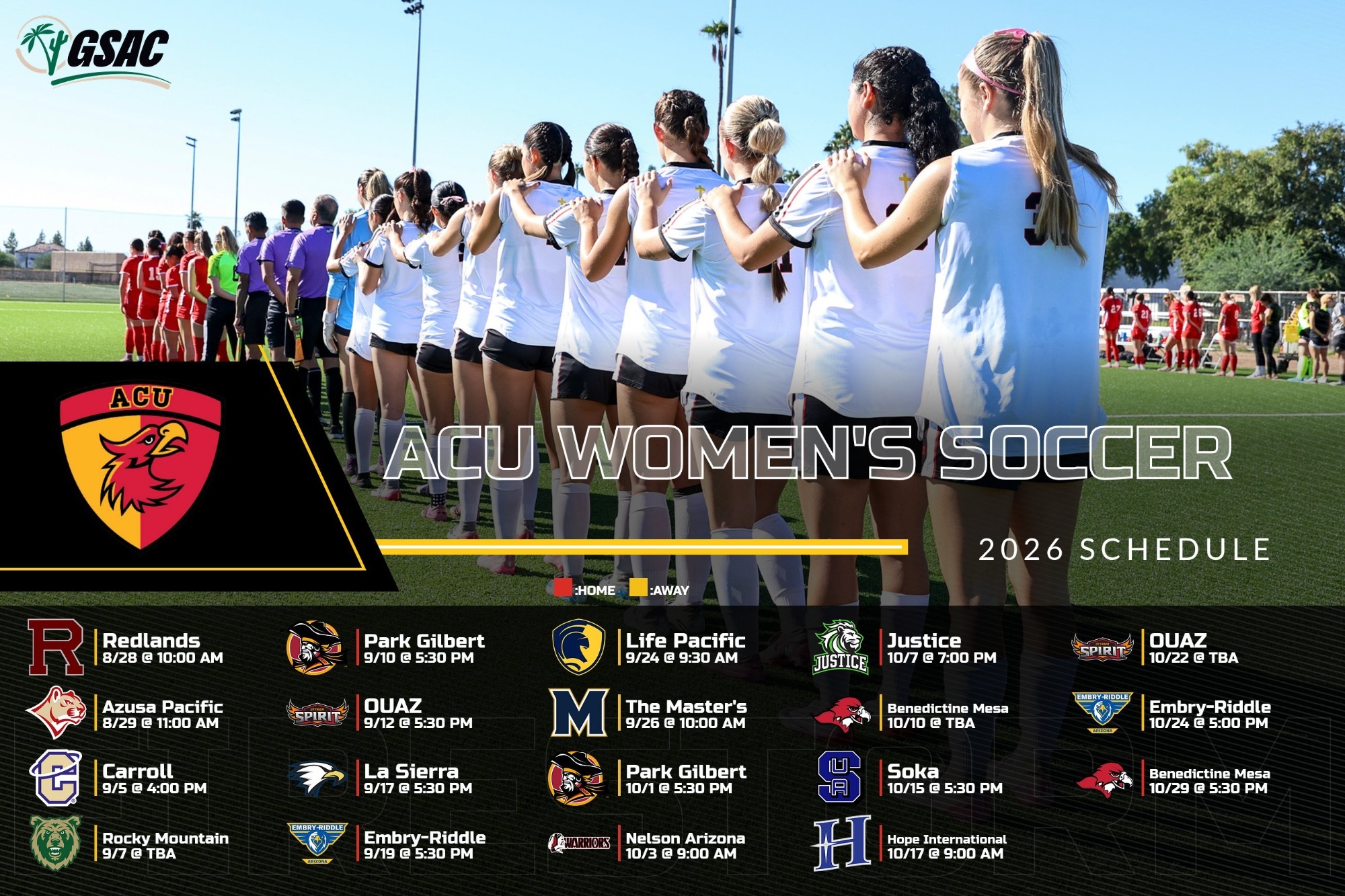 ACU Women's Soccer Kicks Off 2026 Schedule