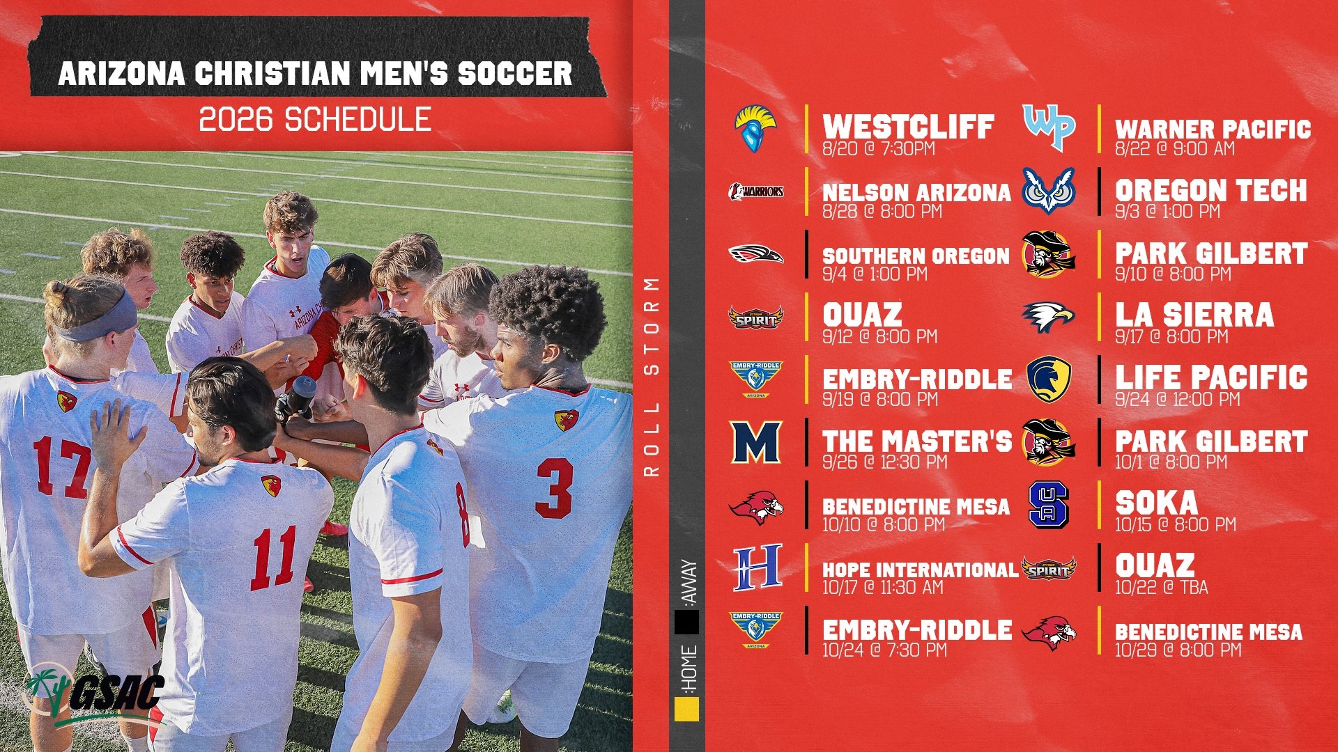 ACU Men's Soccer Unveils 2026 Schedule