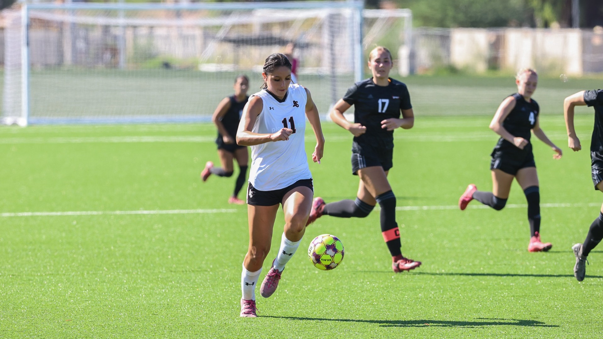 ACU's Peyton Baca with the ball