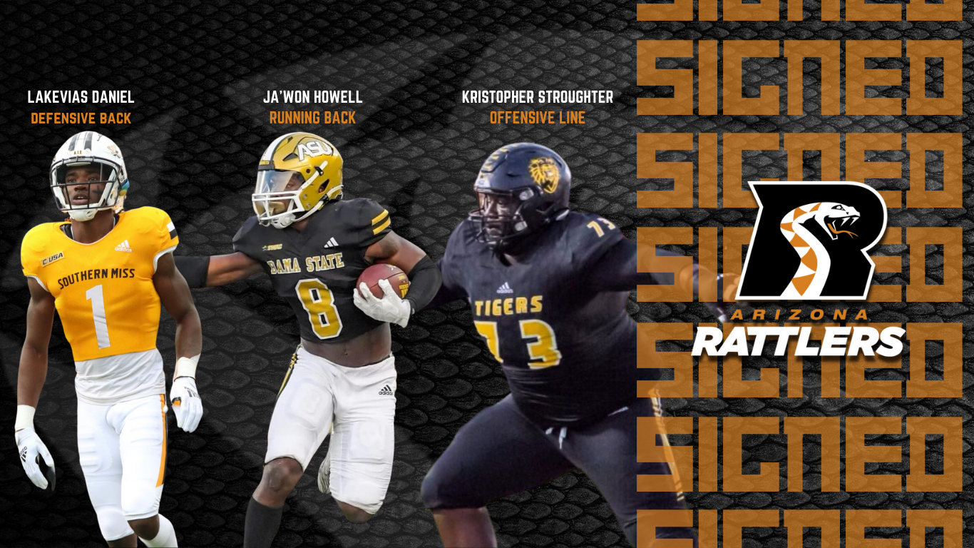 Another Week and More 2025 Rattler Signings Arizona Rattlers