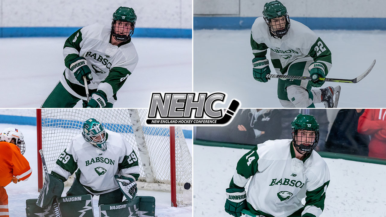 Four from Men's Ice Hockey Earn NEHC Postseason Honors Babson College