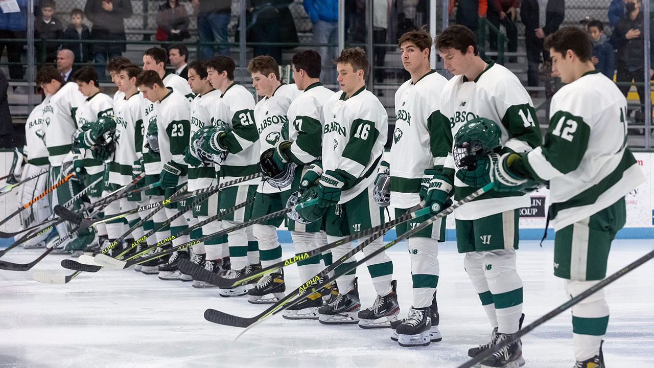 NEHC Tournament Semifinal Preview Men's Ice Hockey at No. 5 Norwich Babson College