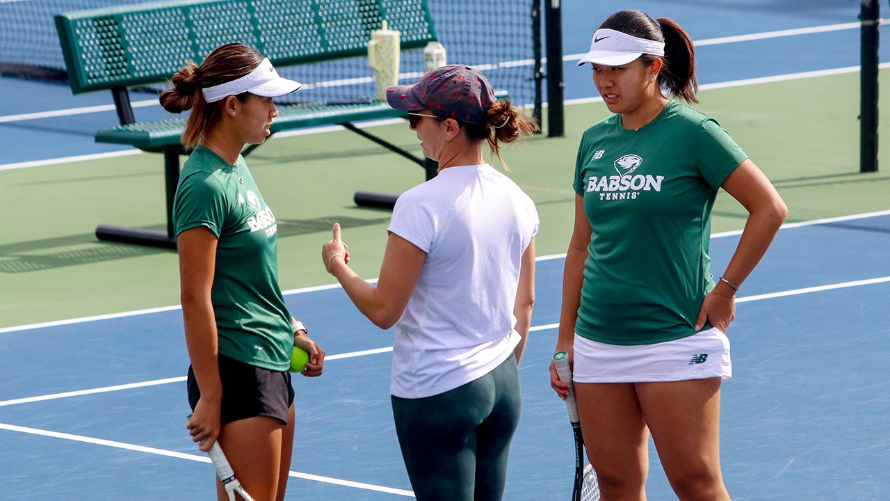 Doubles Team and Coach