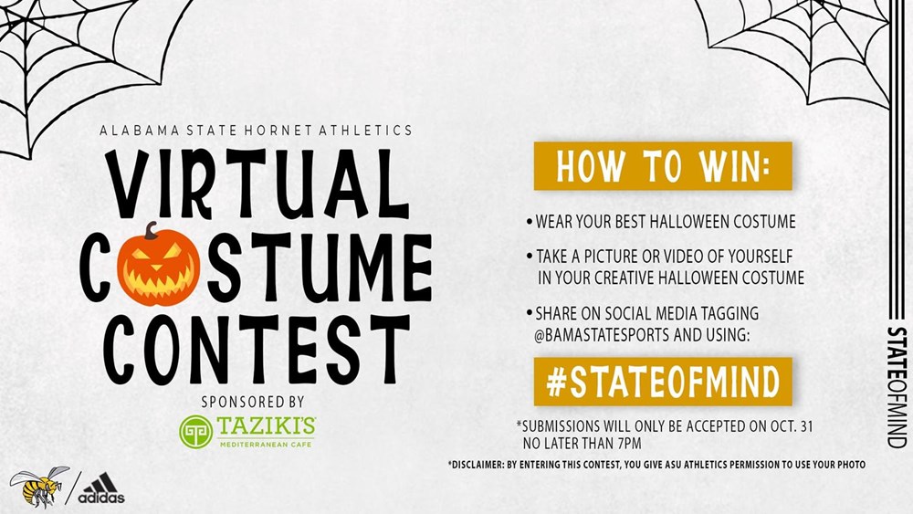 to Hold Virtual Halloween Costume Contest Alabama State University Athletics