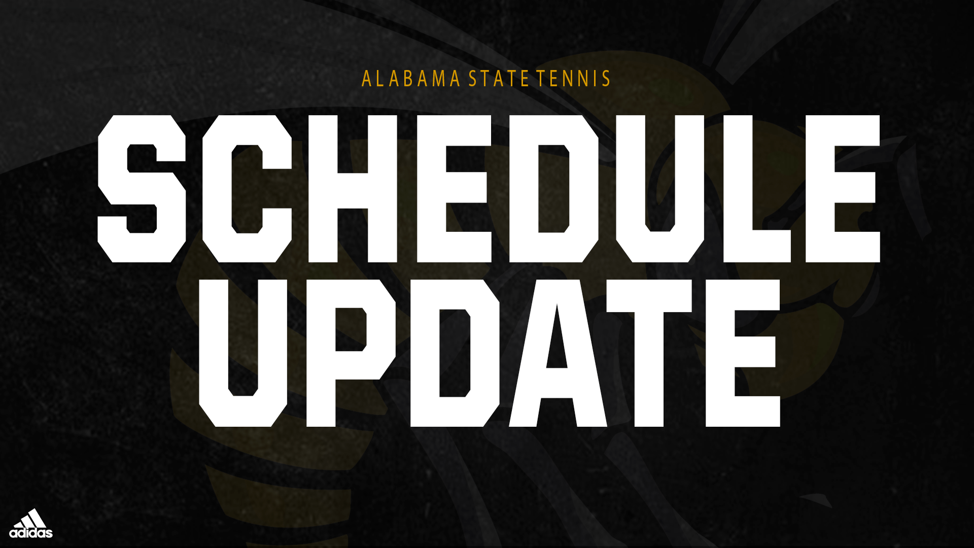 TENNIS SCHEDULE UPDATE