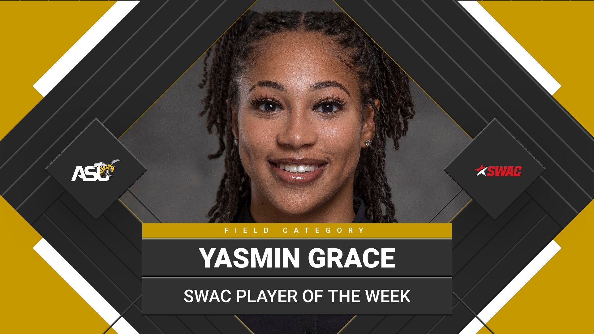 Grace Earns SWAC Field Athlete of the Week Laurels Alabama State