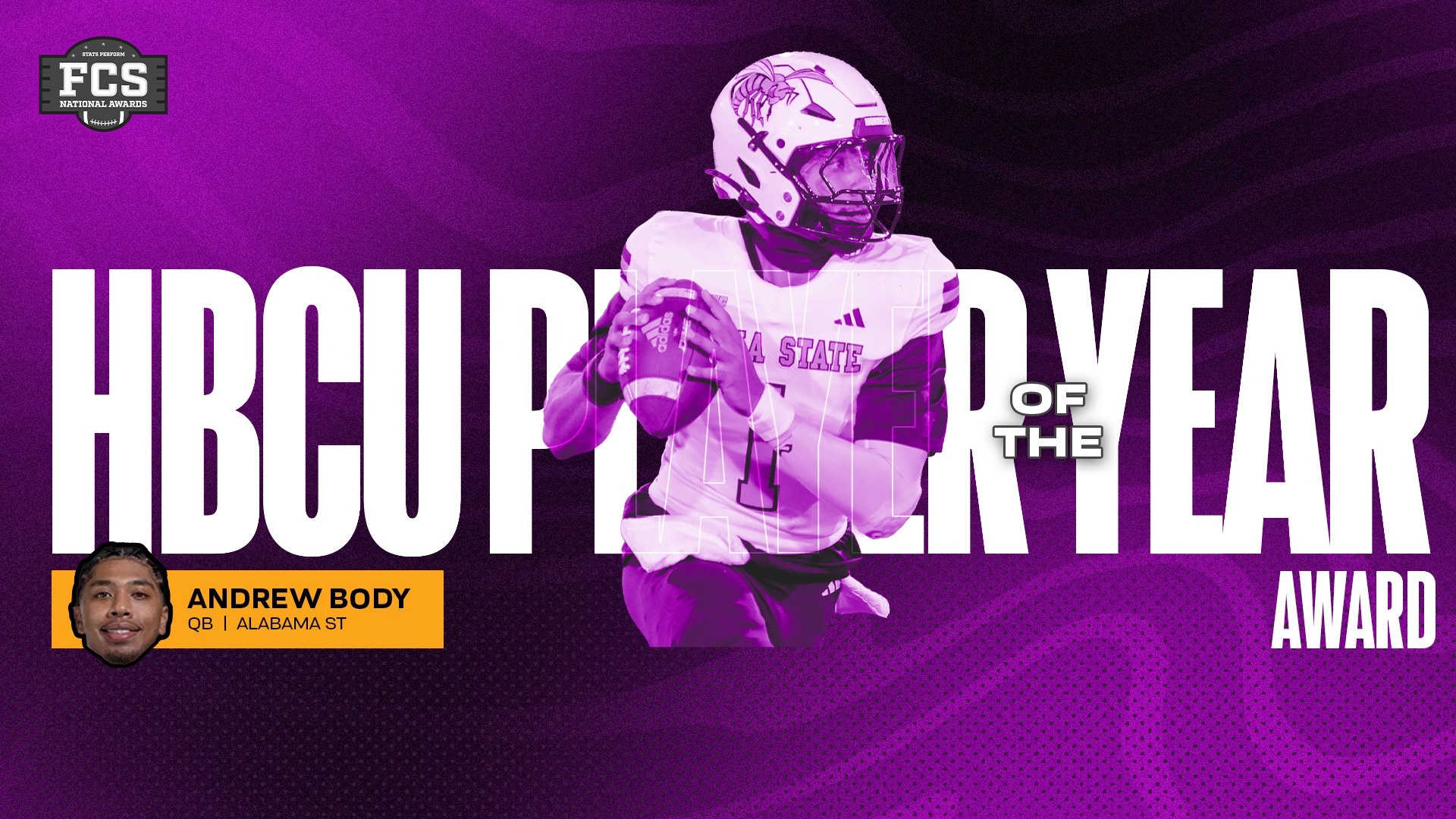 Andrew Body National Player of the Year