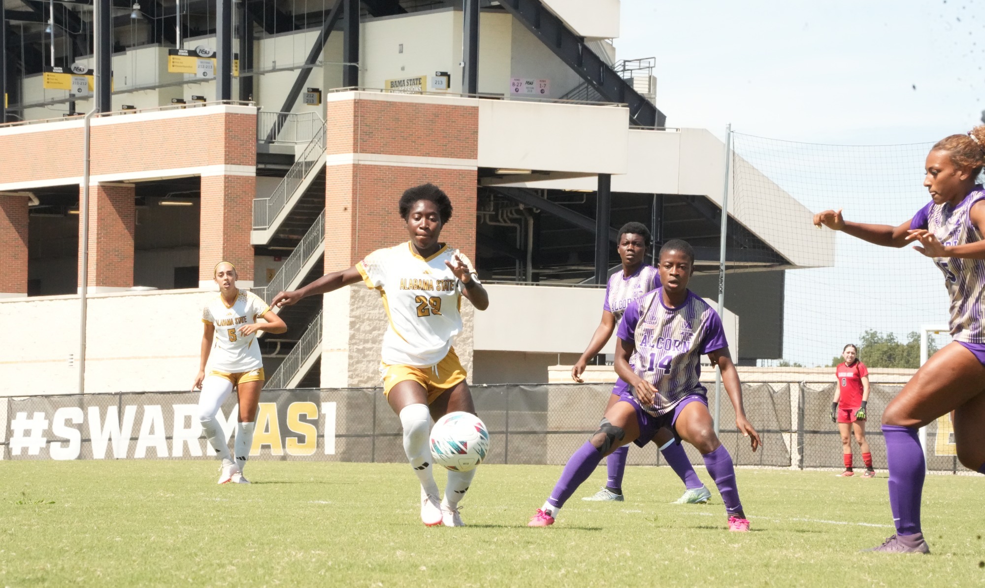 Queenster Mensah vs. Alcorn State WSOC
