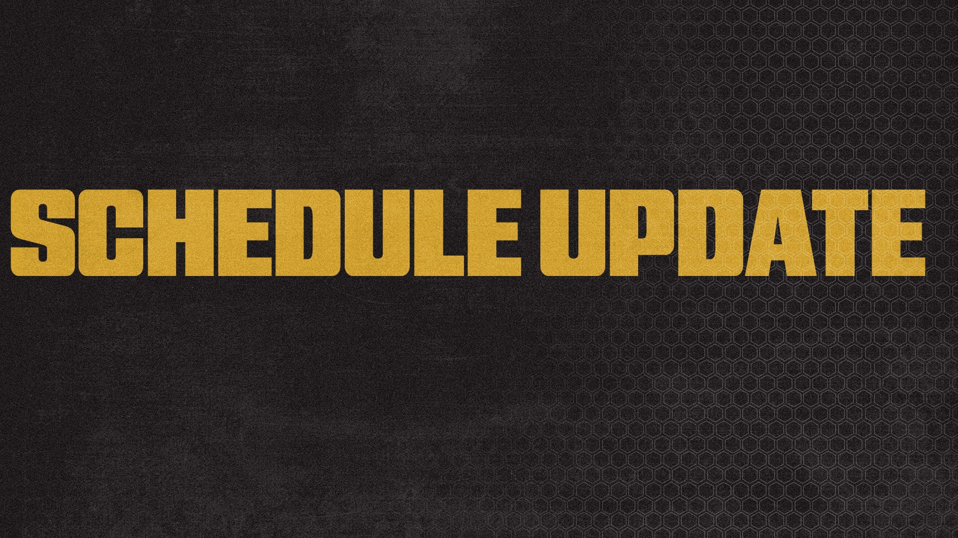 Schedule Update Graphic 100726