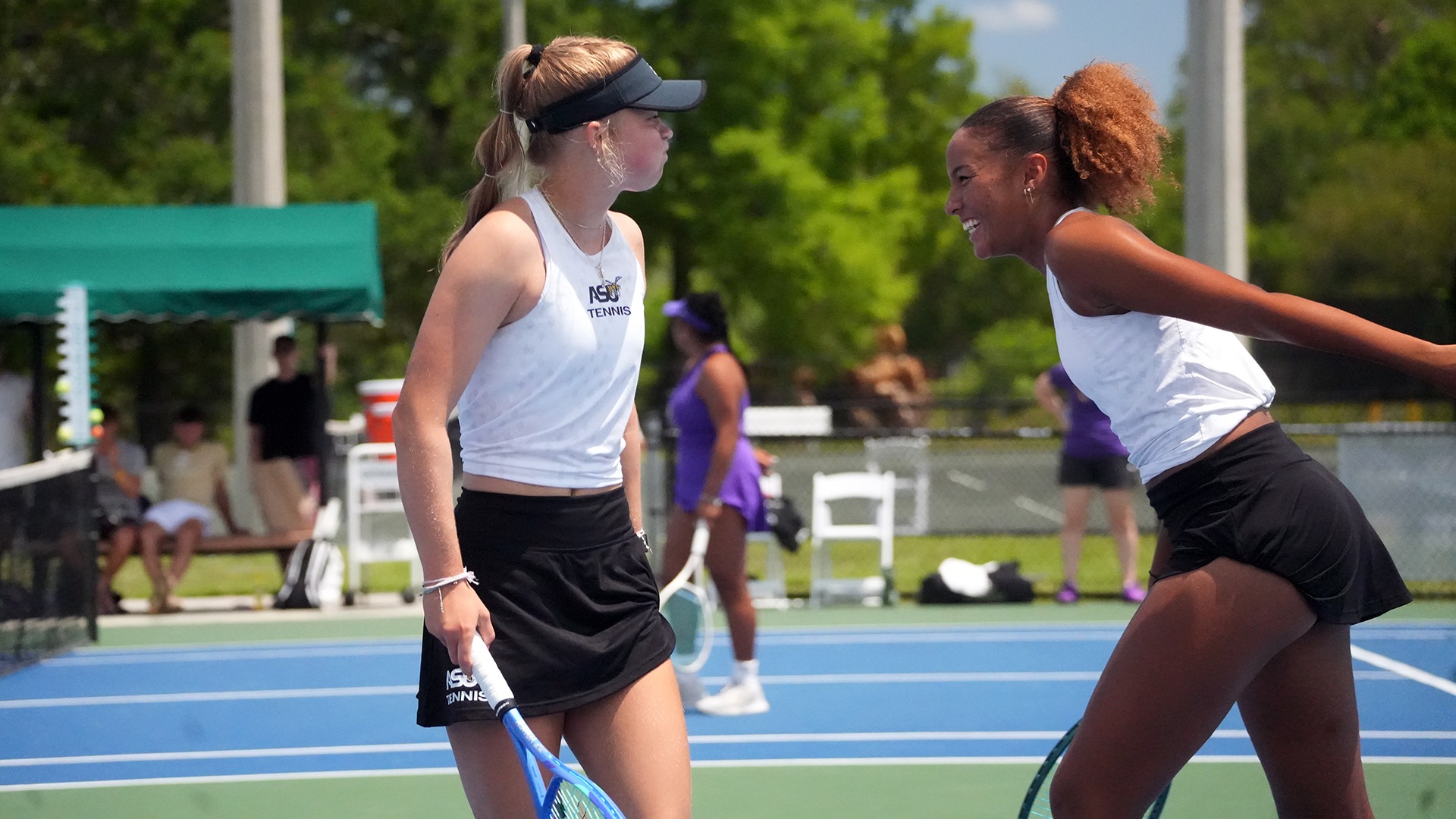 Cleanne Pickel and Alexia Campangna