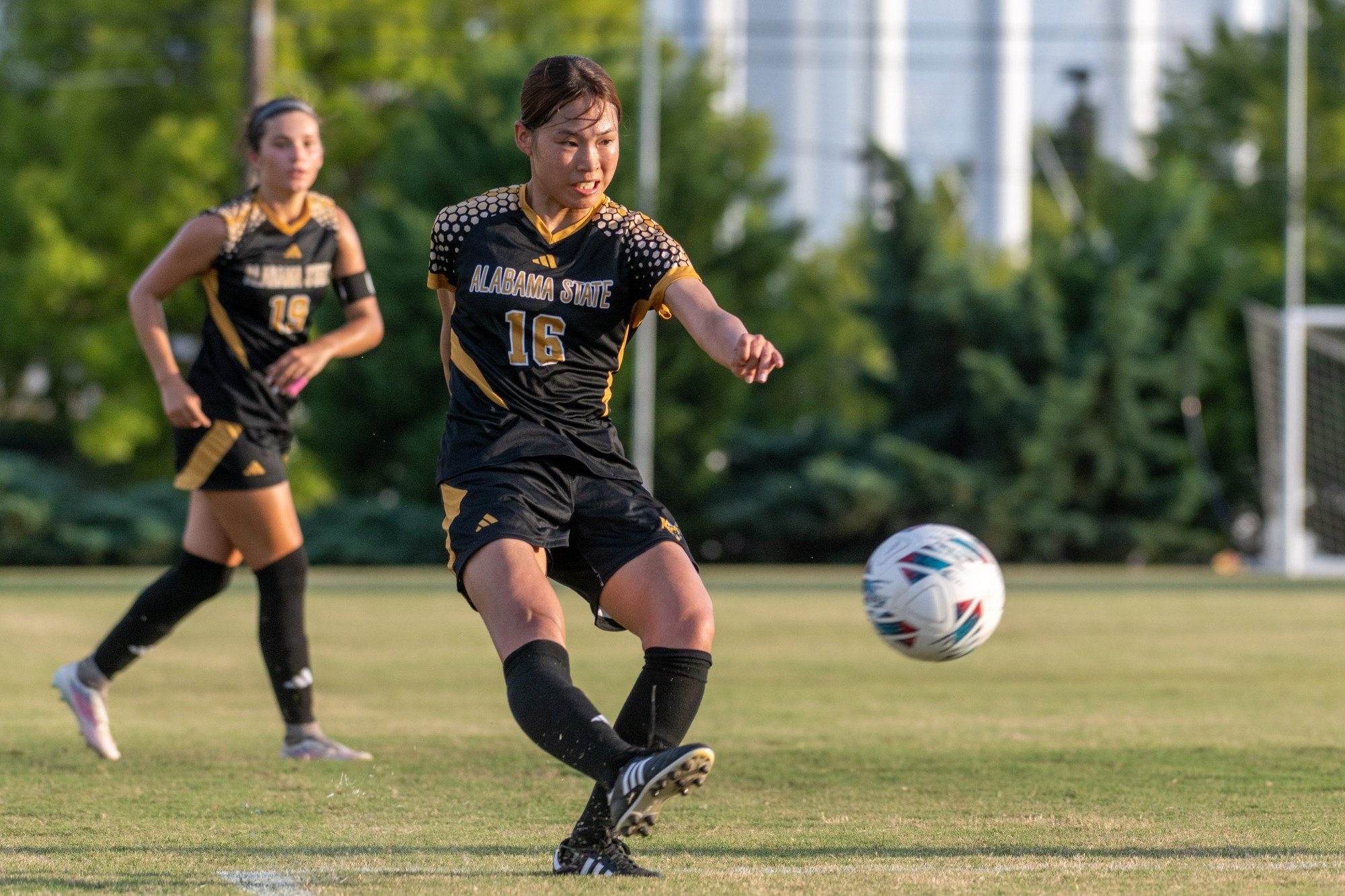 Action Shot from ASU WSOC vs Southern Miss 081326