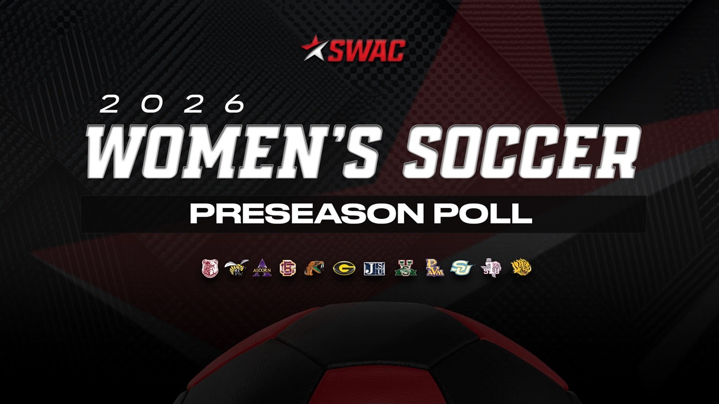 2026 SWAC Soccer Preseason Poll Graphic 080526