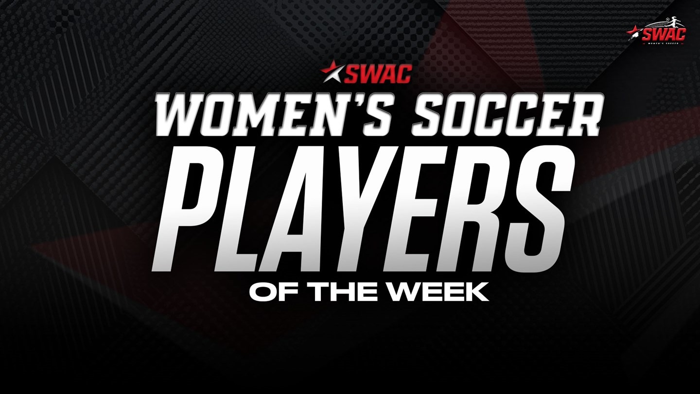 SWAC WSOC Player of the Week Header