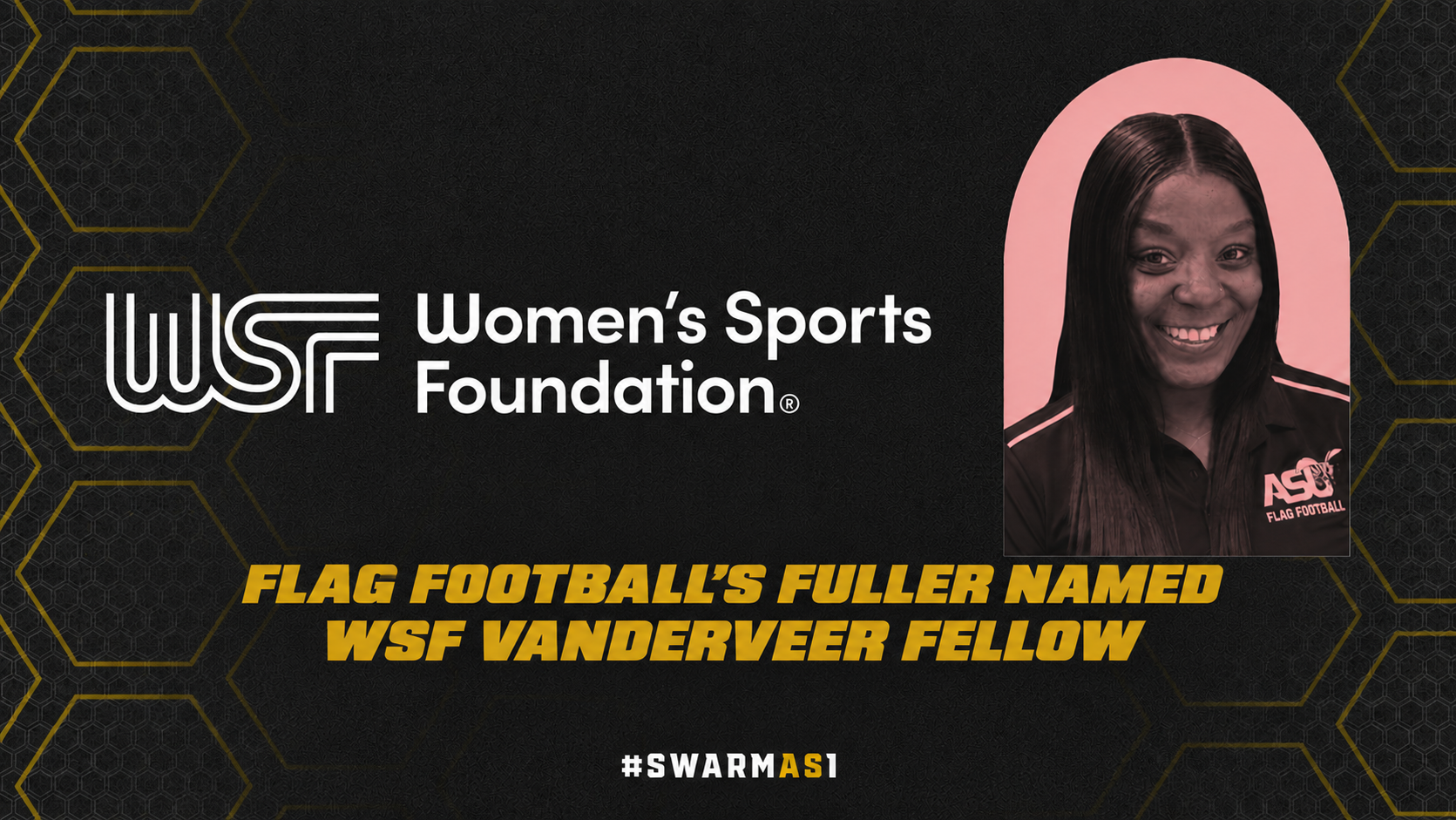 WSF Vanderveer Fellow Announcement Graphic