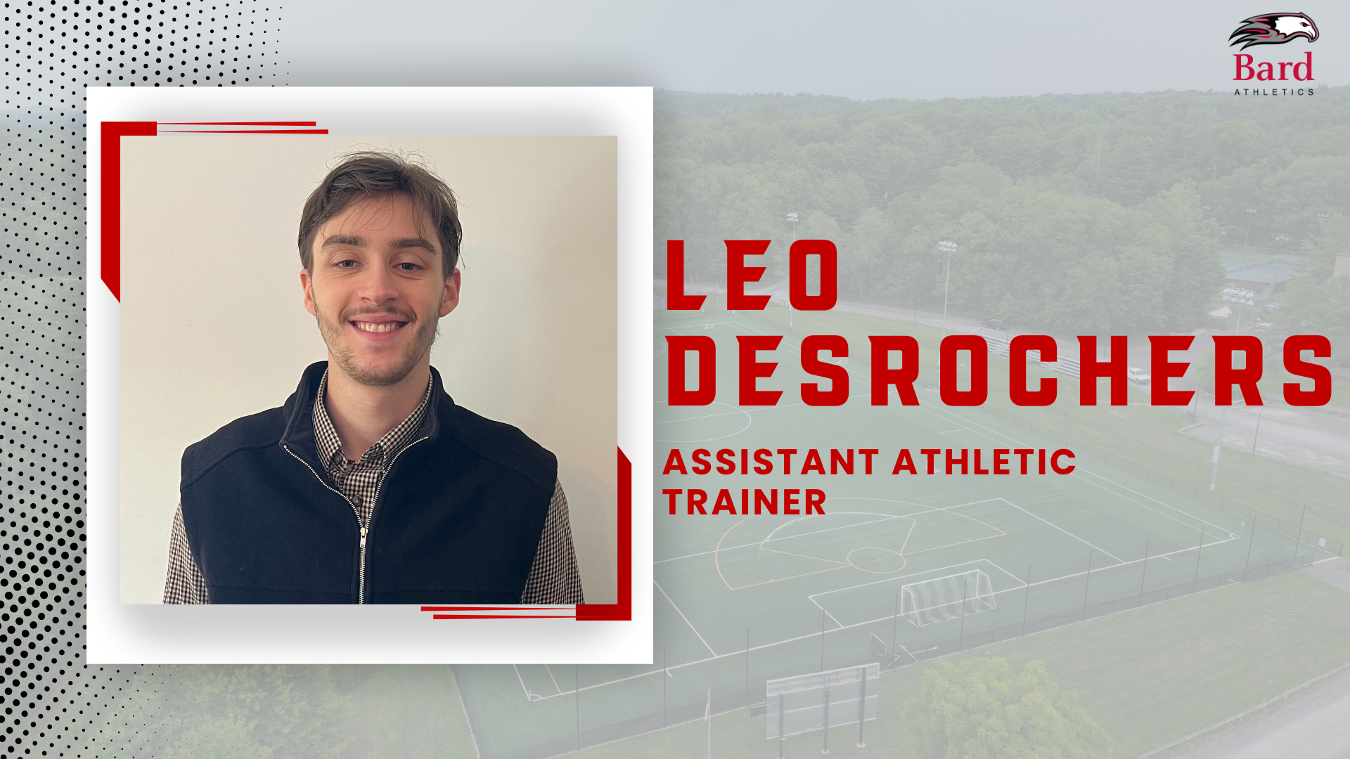 Leo Desrochers web announcement