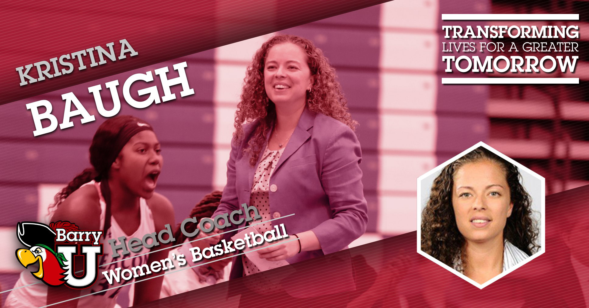 Baugh Tabbed To Head Women's Basketball Program Barry University