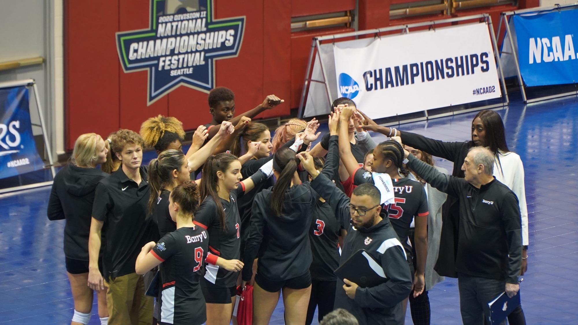 Volleyball Knocked Out by Tritons Barry University Athletics