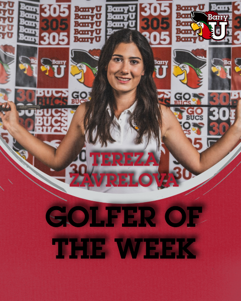Zavrelova Golfer of the week home