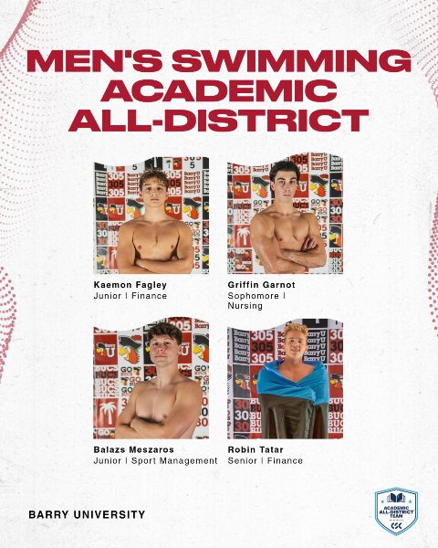 2026 Men's Swimming Academic Awards