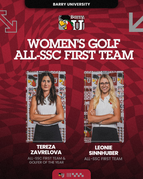 All- SSC First team women's golf 