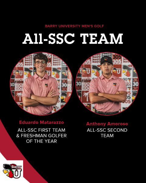 Men's Golf All-SSC Team
