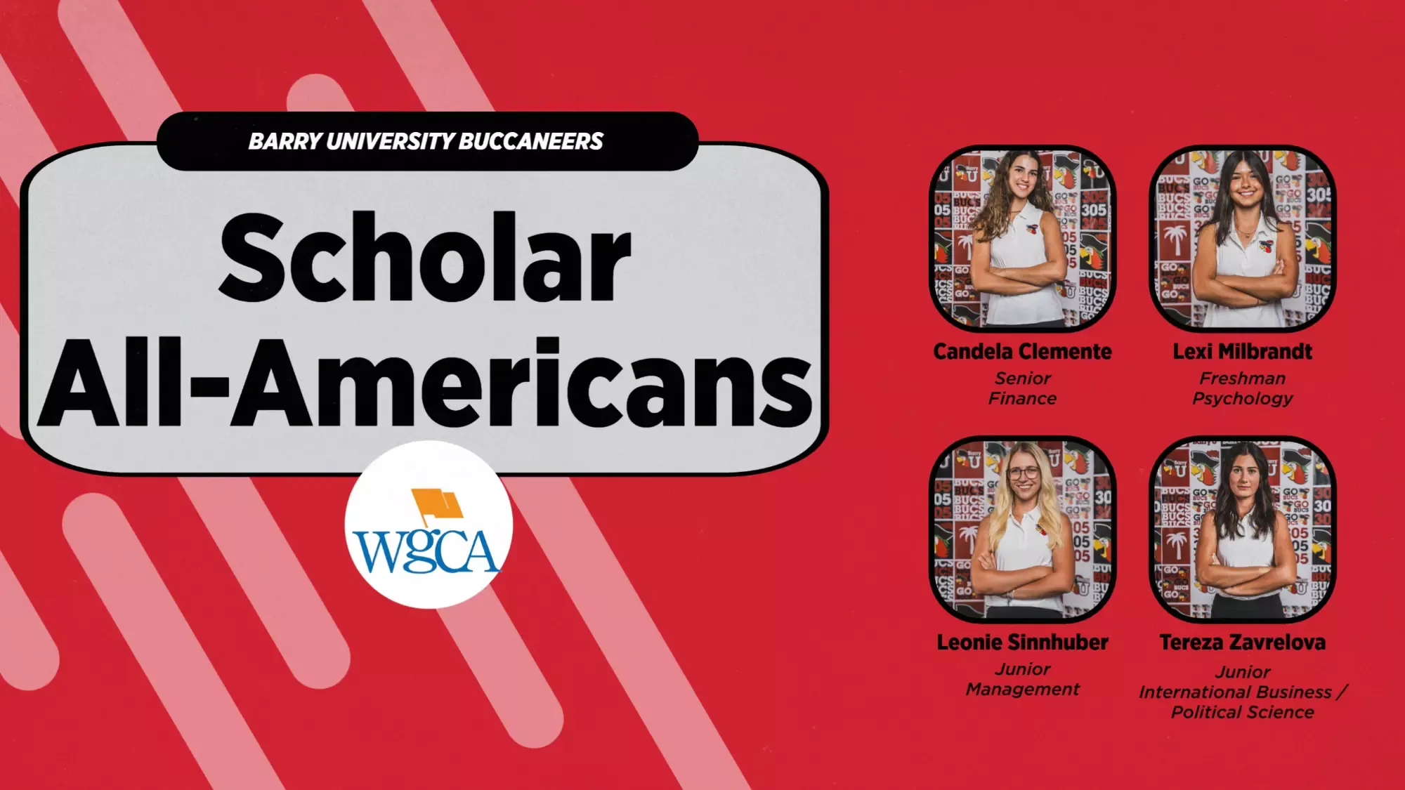 2026 WGCA Scholars