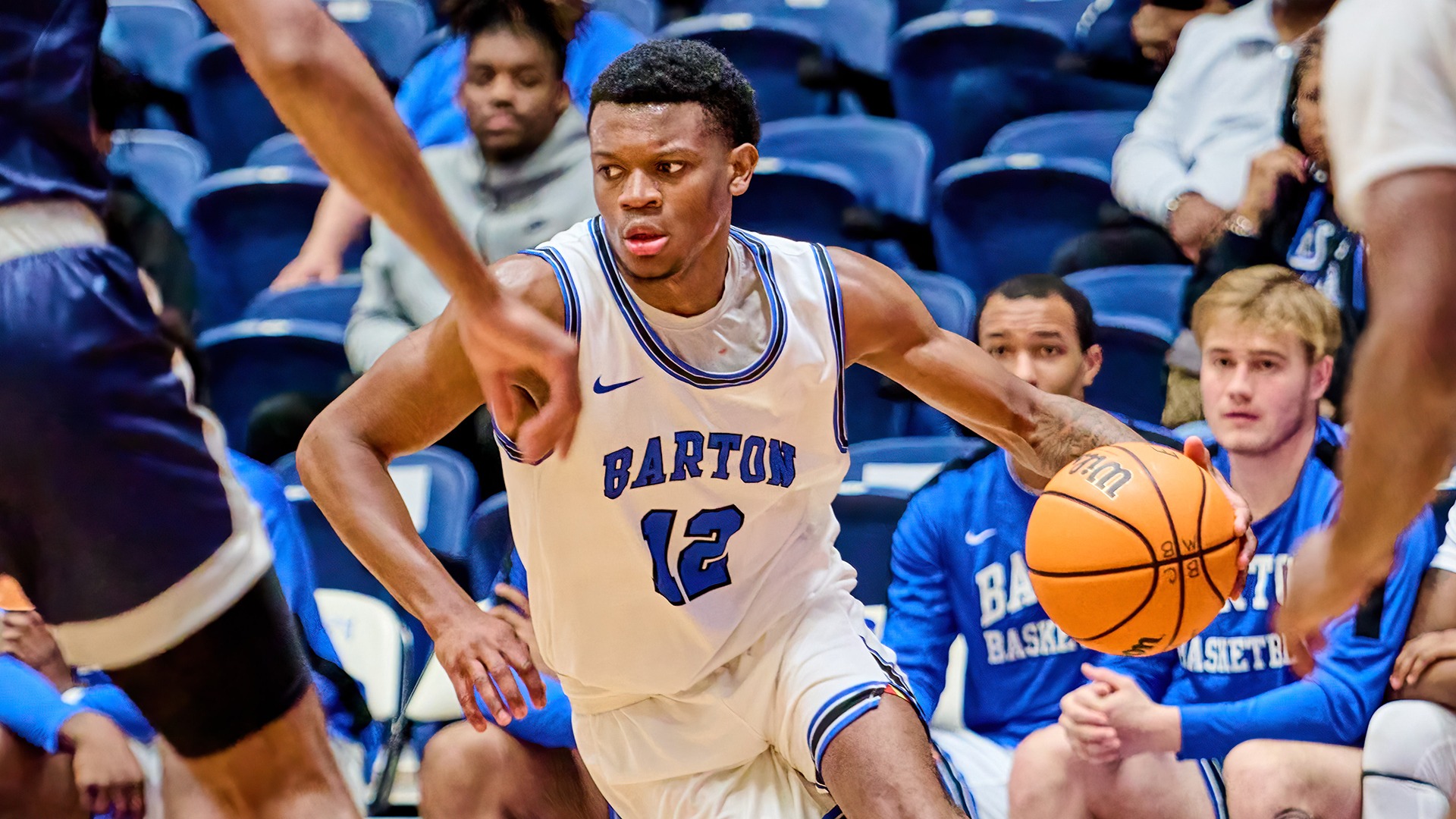 Wingate men’s basketball pulls away from Barton in the second half, 85