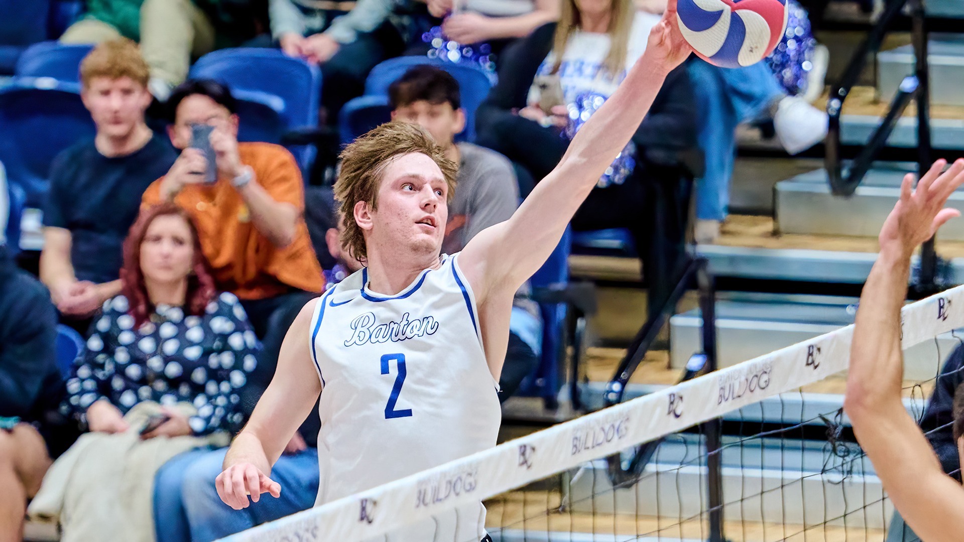 Barton men’s volleyball battles topranked Hawai’i but falls in three
