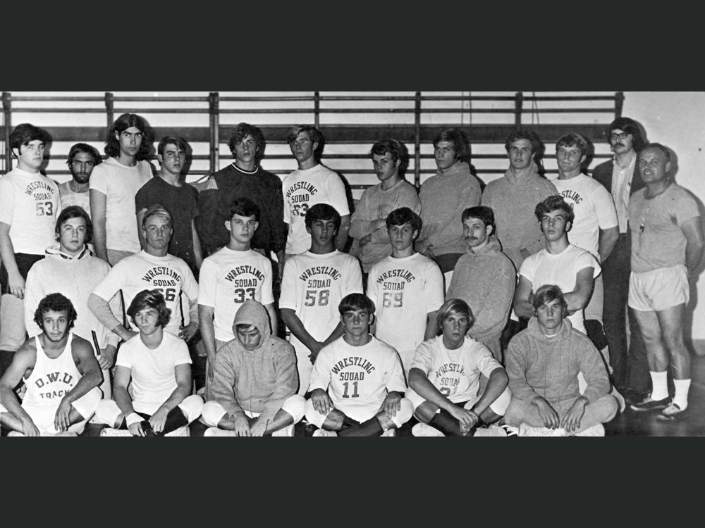 1970-71 Ohio Wesleyan wrestling