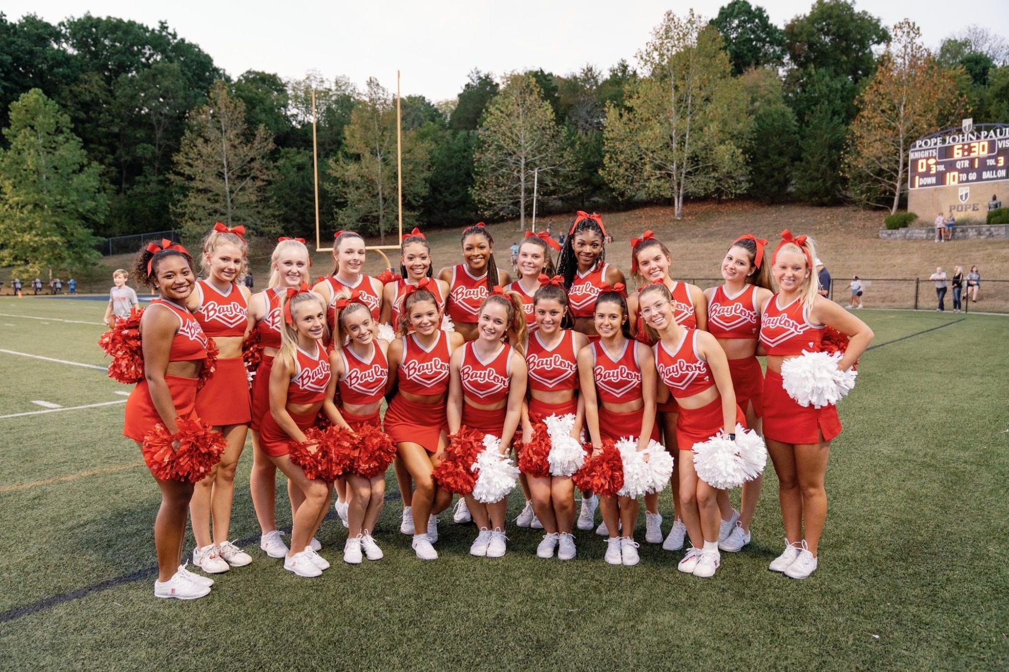 Baylor Cheerleading Team 2022