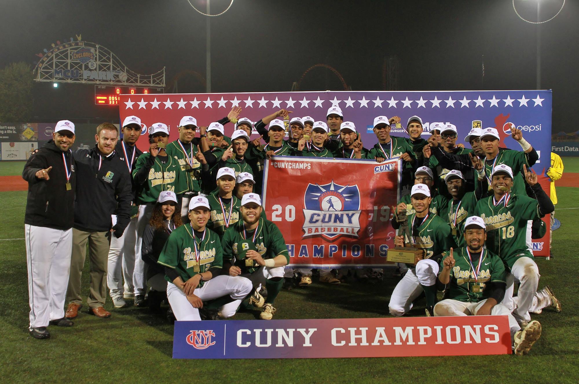 Party Like It's 2015 Broncos capture first CUNYAC crown in four