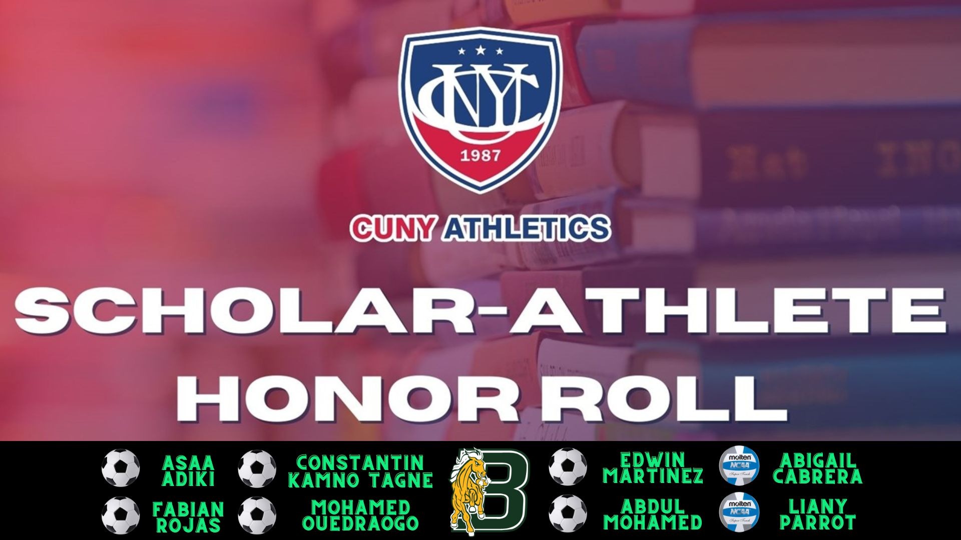 Bronx Fall Scholar-Athlete Honor Roll